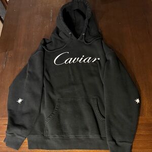 Caviar Cartel XL Black Hoodie for Men